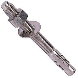 Анкер клиновой 10/40х120 мм А-КА, нержавеющая сталь А4 - фото